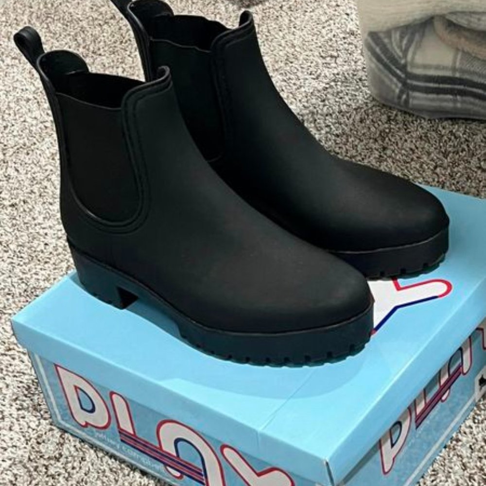 Jeffrey Campbell - Cloudy Waterproof Chelsea Rain Boot - Size 9